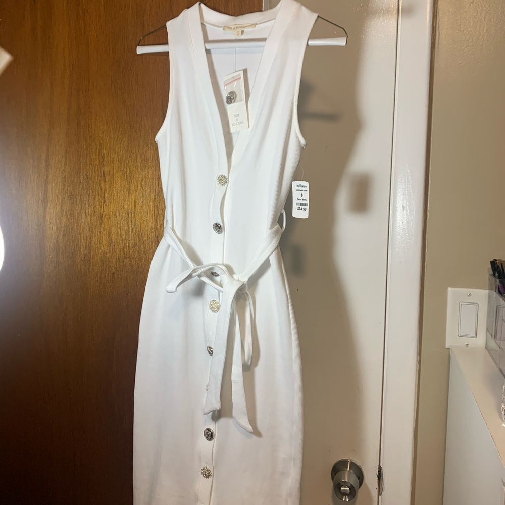 White dress
